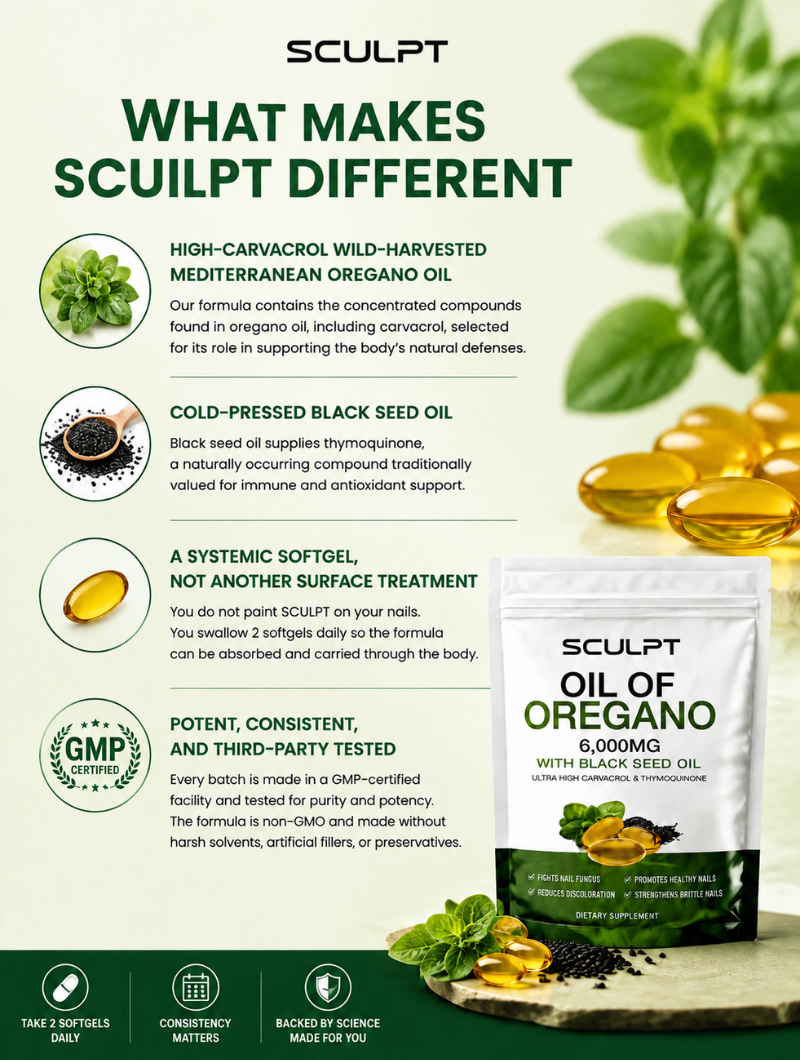 Oregano Black Seed Softgels