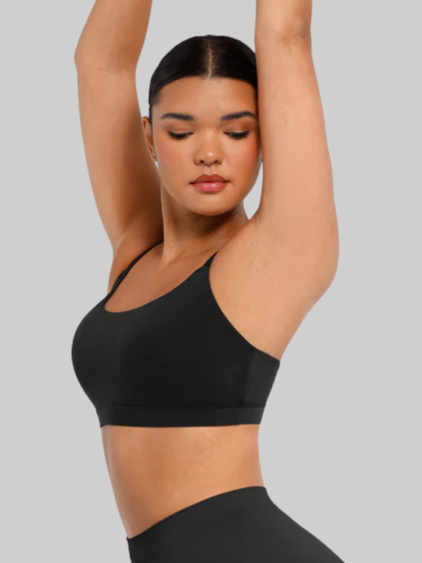 Wireless Invisible Square Neck Bra