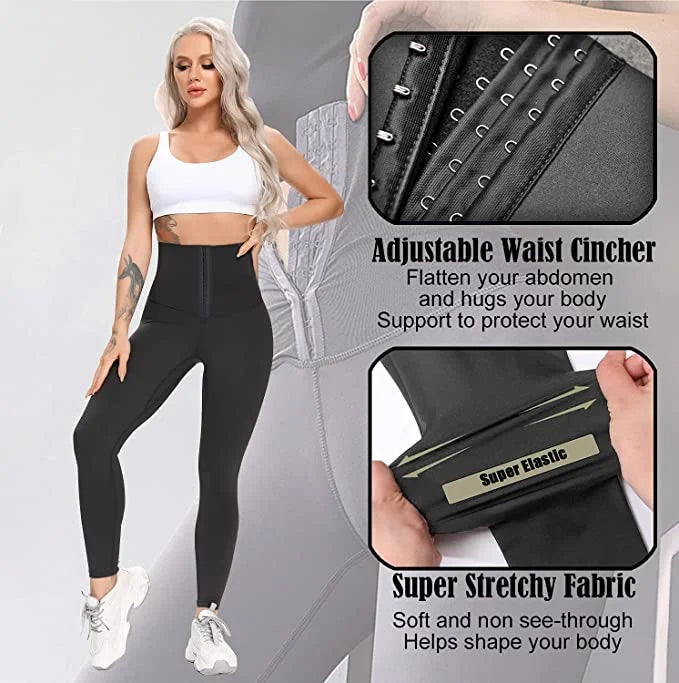 Hourgalss & Butt Lift Corset Leggings