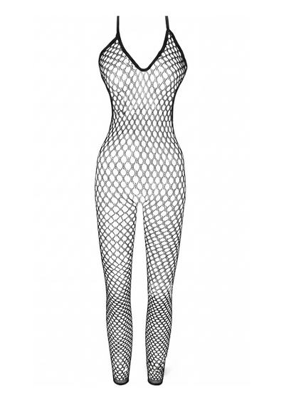 Open Back Fishnet Bodystocking
