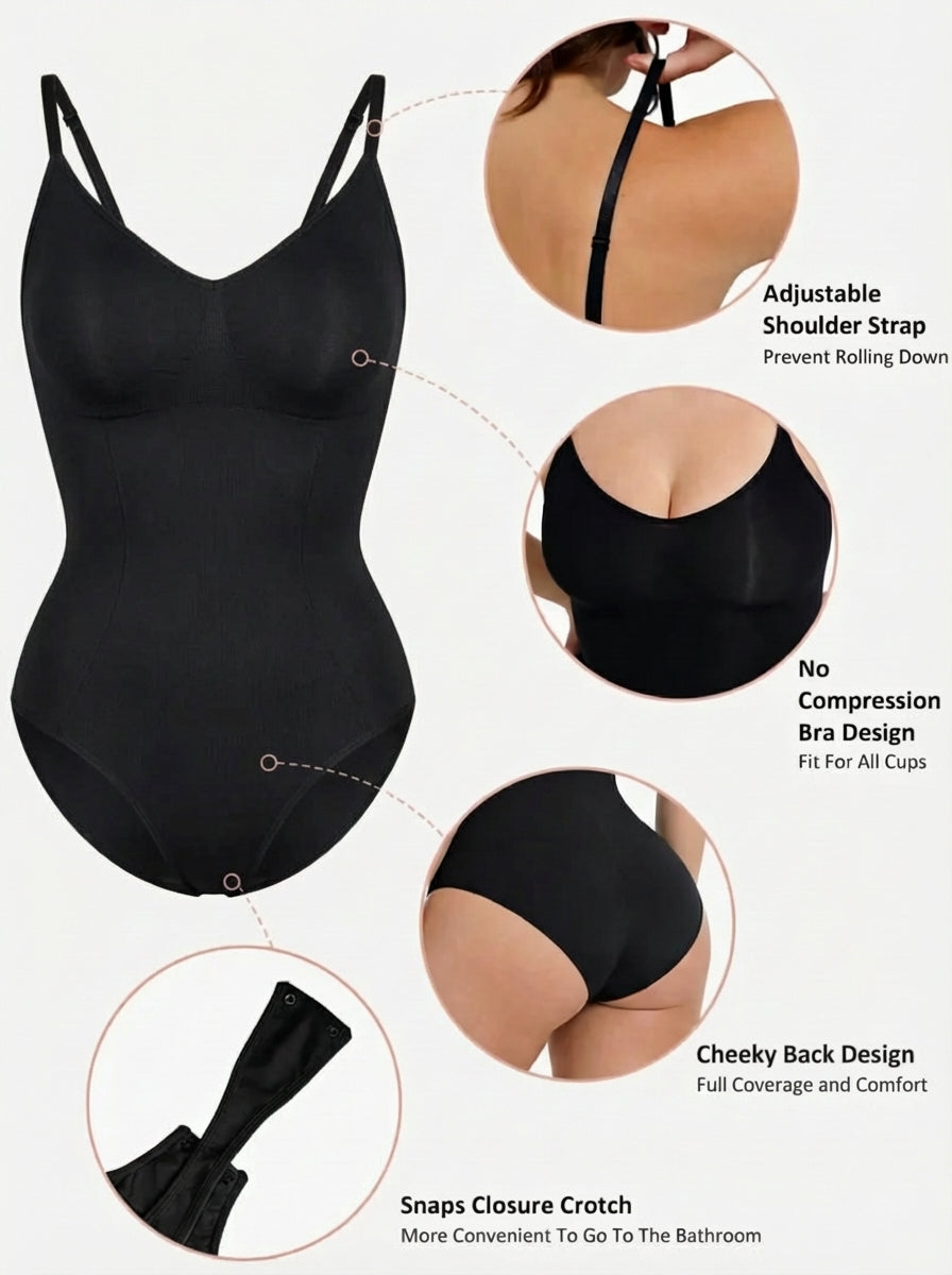 Tummy Control Seamless Bodysuit
