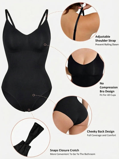 Tummy Control Seamless Bodysuit
