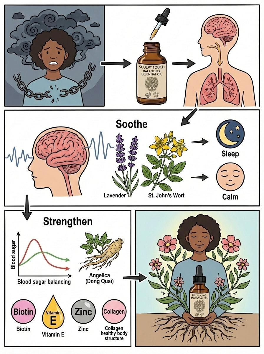 Balancing Essential Oil-(inhibition)