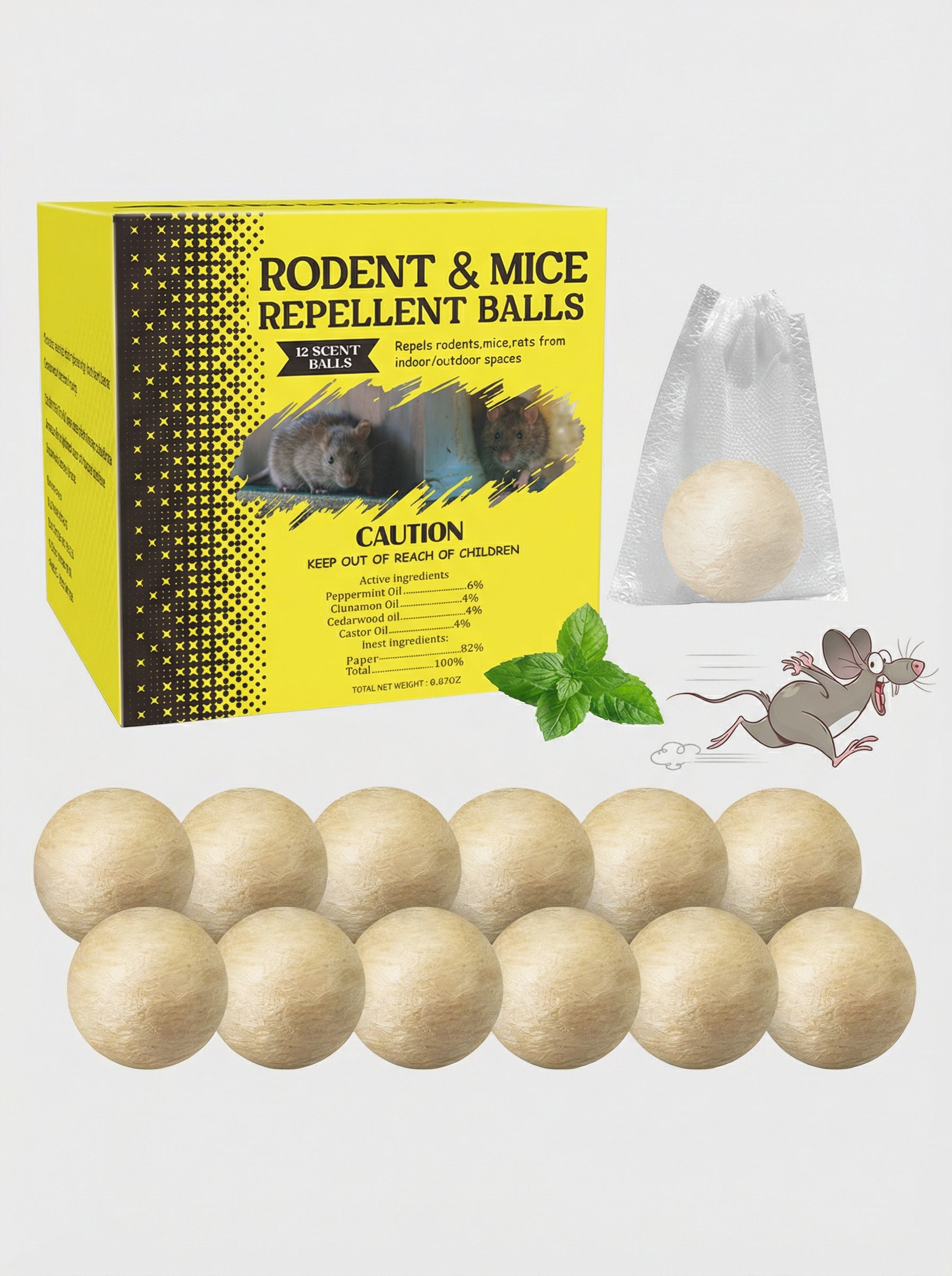 Mouse Repellent Balls