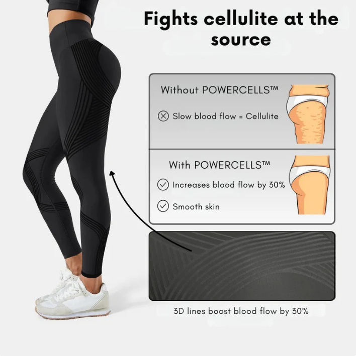 3D Fat-Burning Leggings