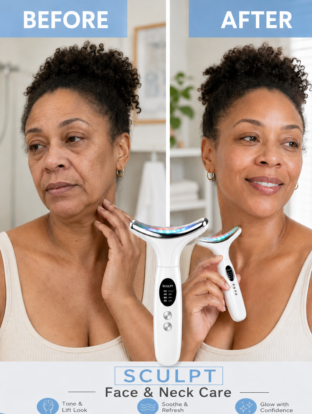 Triple Glow Lift Massager