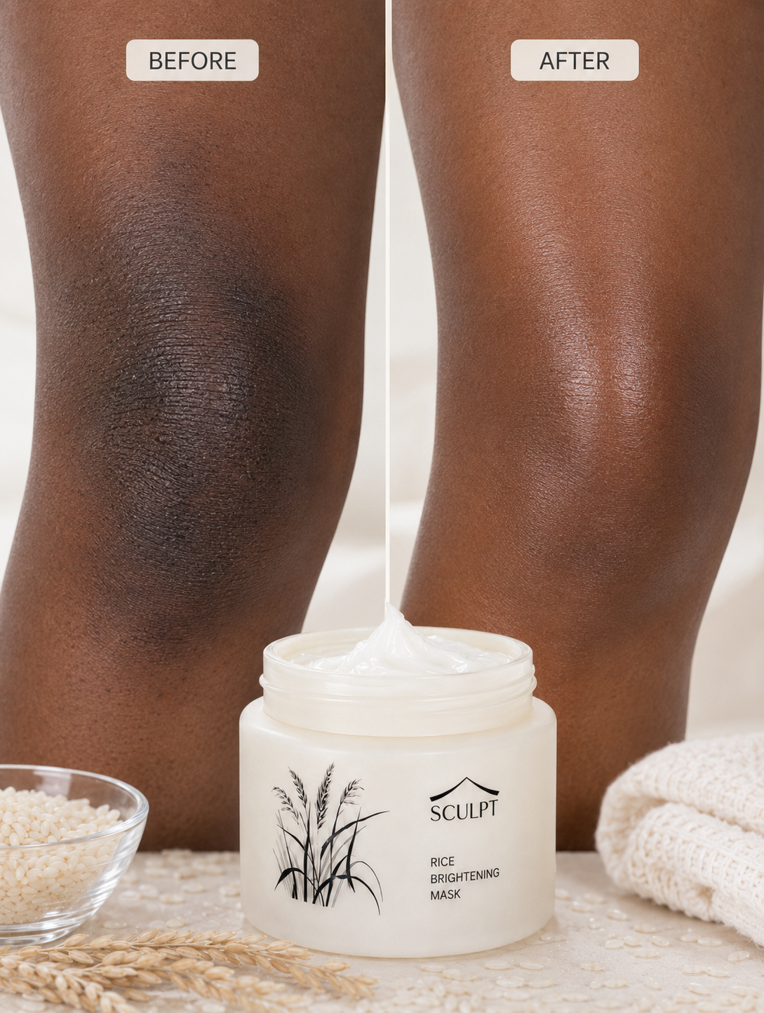 Rice Glow Brightening Mask